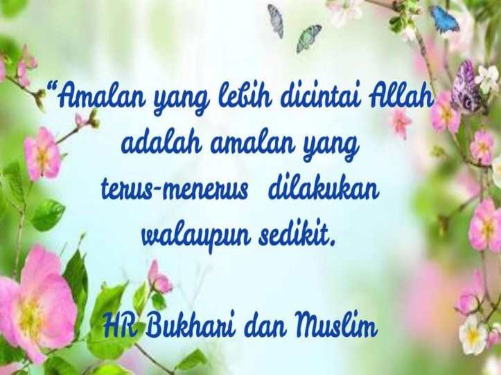 Amalan yang Paling Dicintai Allah-1