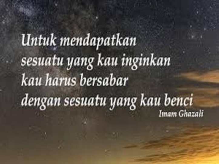 Bersabar dengan sesuatu yang kau benci-01